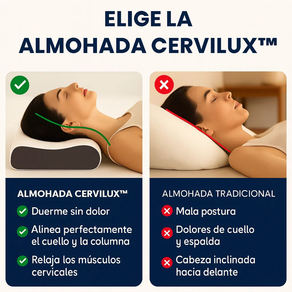 Almohada CerviLux (+Envío GRATIS). <span style="color: #000000;"><strong><span style="color: #ff2a00;">¡COMPRA 1 Y LLÉVATE 2!</span></strong></span>