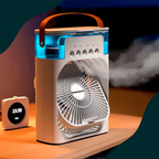 Ventilador Humidificador Portátil - ClimaFresh <span style="color: #000000;"><strong><span style="color: #ff2a00;">¡COMPRA 1 Y LLÉVATE 2!</span></strong></span> - La Moda del Verano