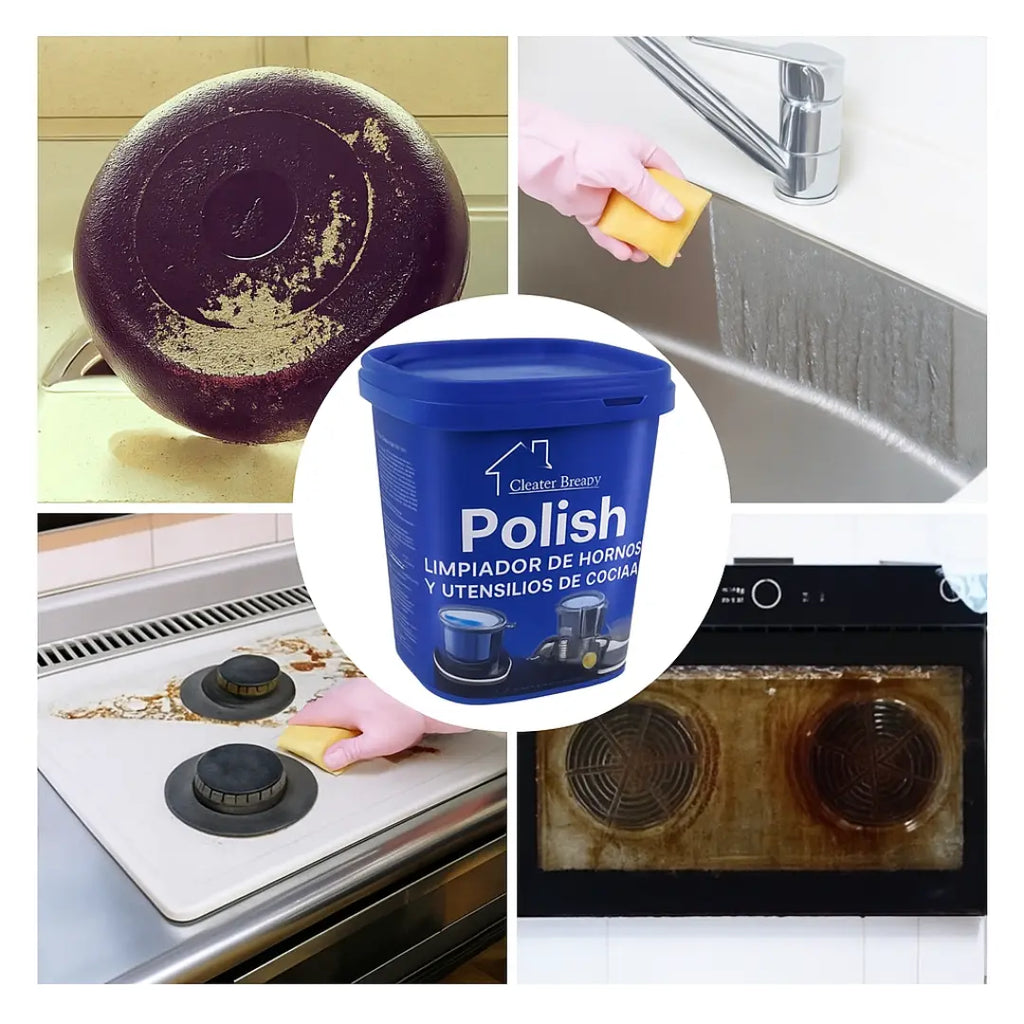 Pasta Limpiadora | Polish 2.0 <span style="color: #000000;"><strong><span style="color: #ff2a00;">¡COMPRA 1 Y LLÉVATE 3!</span></strong></span> Eliminador de óxido y grasa Ultrapotente