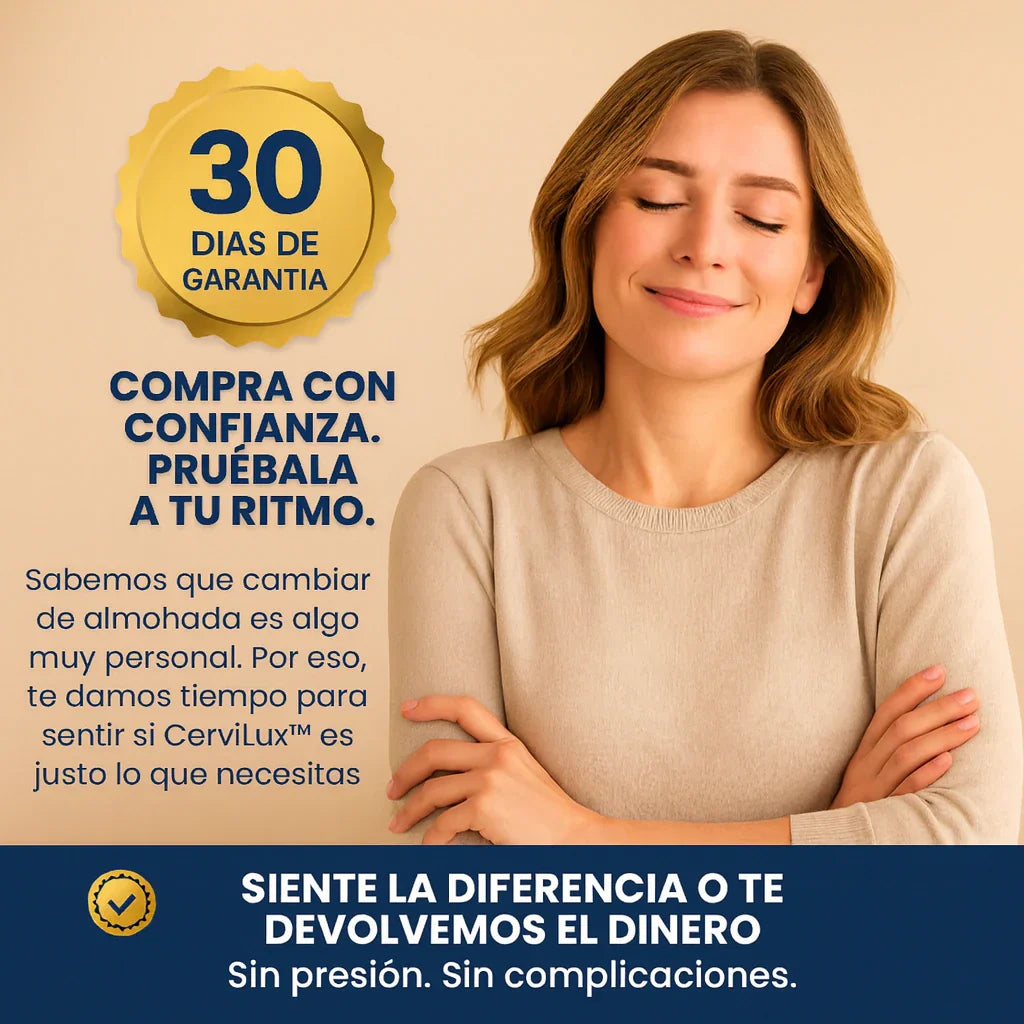 Almohada CerviLux (+Envío GRATIS). <span style="color: #000000;"><strong><span style="color: #ff2a00;">¡COMPRA 1 Y LLÉVATE 2!</span></strong></span>