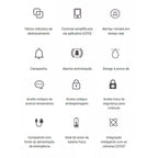 Fechadura inteligente com impressão digital DL05
